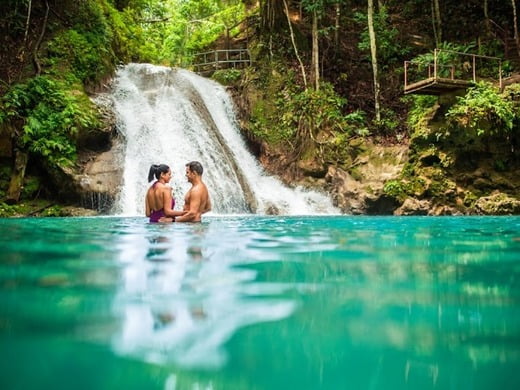 Blue Hole Waterfalls